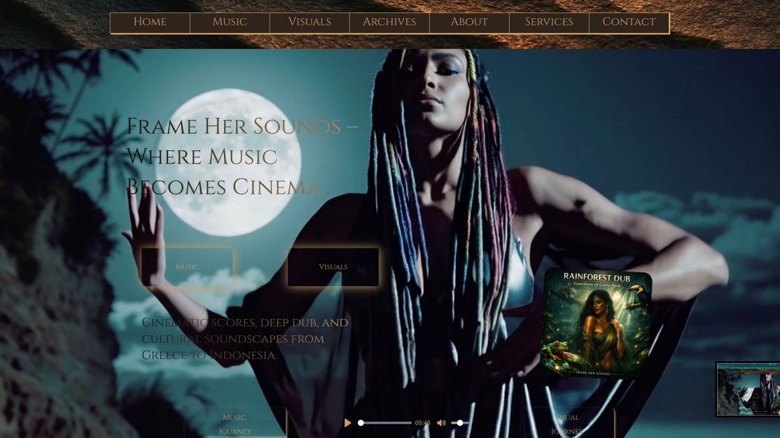 Frame Her Sounds - Where Music becomes Cinema